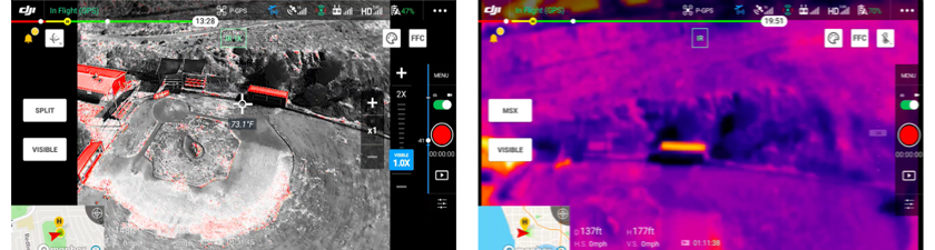 Dji thermal store imaging drone